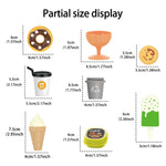 Children's kitchen food, toy sets
