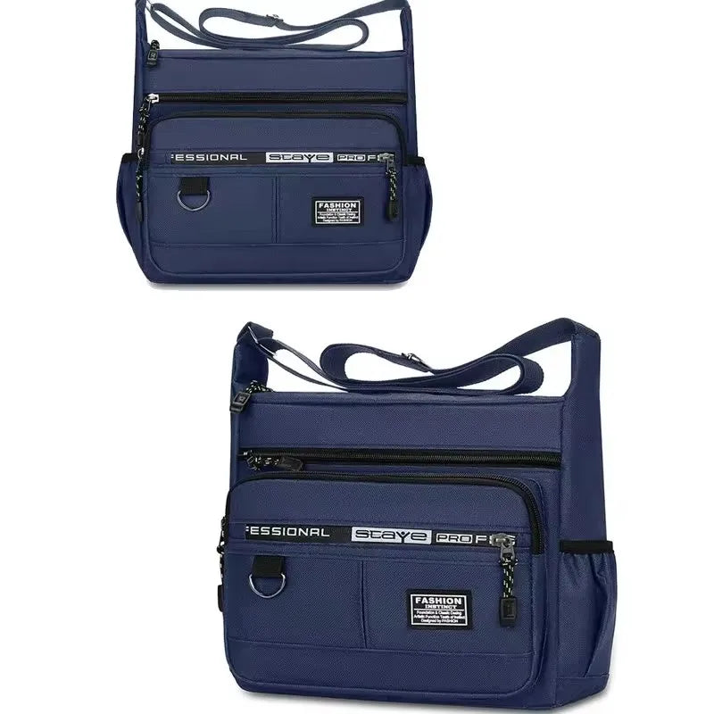 Men Single Shoulder Fashion Collect Storage bag.
