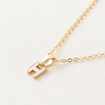 Name Initial Necklace For Women Simple Enamel A-Z Alphabet Pendants Choker Letter Necklaces Fashion Clavicle Chain Jewelry Gifts