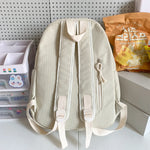 Cartoon Duck Kids Backpack Bag for Girls Boys Canvas Primary Student Children School Bags.