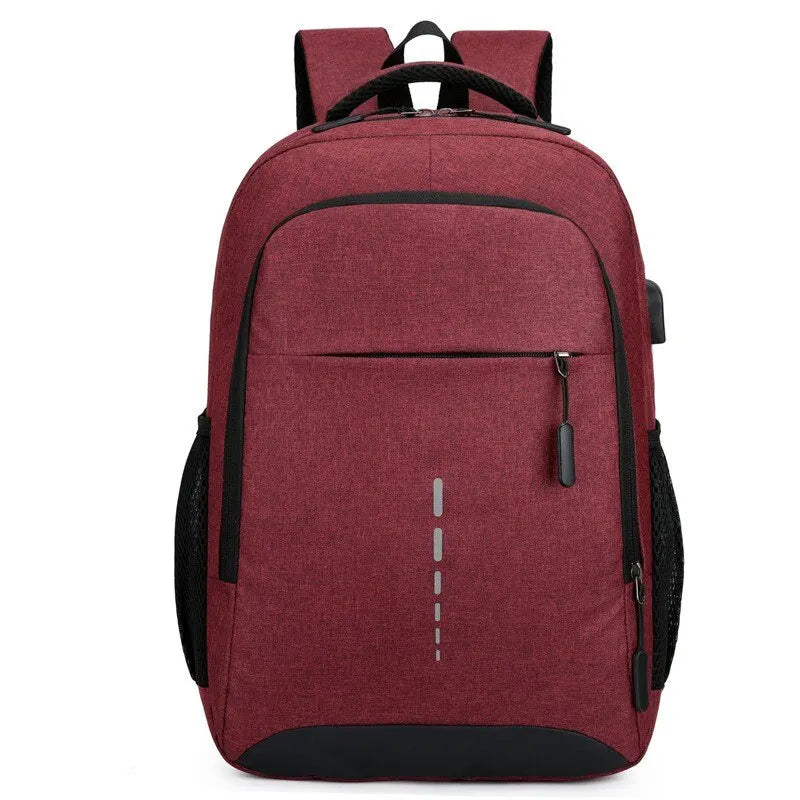 Mens BackPack Large Capacity Simple Fashion, Travel, Student, Computer Bag
