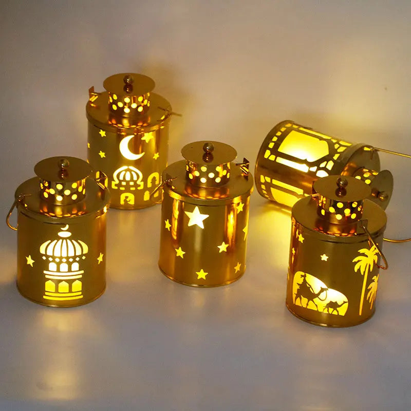 Muslim Ramadan Decoration Small Lantern Led Lights