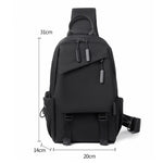 New Chest Bag for Men Fashion Crossbody Single Shoulder, Men Handbag Outdoor Crossbody Gym Bags Messenger Pack