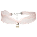 Fashion Lace Necklace for Women Lady Elegant Heart Flower Choker Necklaces Collar Clavicle Chain Wedding Party Jewelry