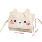 Children's Mini Handbags Hot Sale Princess Baby Girls PU Leather Small Shoulder Crossbody Bags Cute Kids Coin Purse Wallet