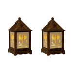 2pcs Moroccan Ramadan Ornaments, Middle Eastern Candle Lanterns