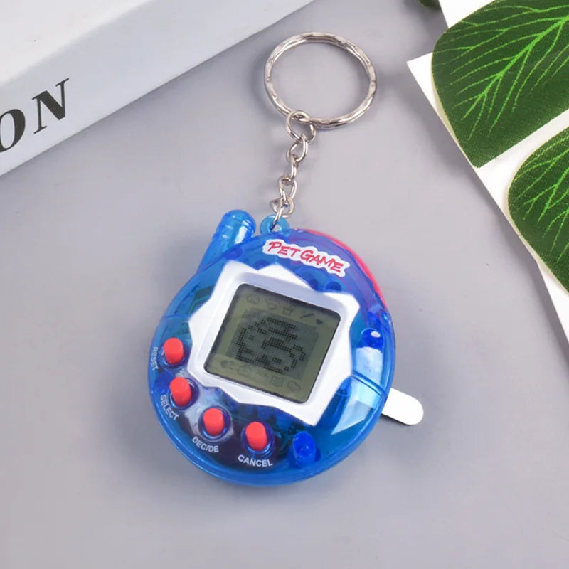Transparent Electronic Pets Nostalgic 168 Pets In One Virtual Cyber Digital Nostalgic Funny Toys Pixel Funny Play
