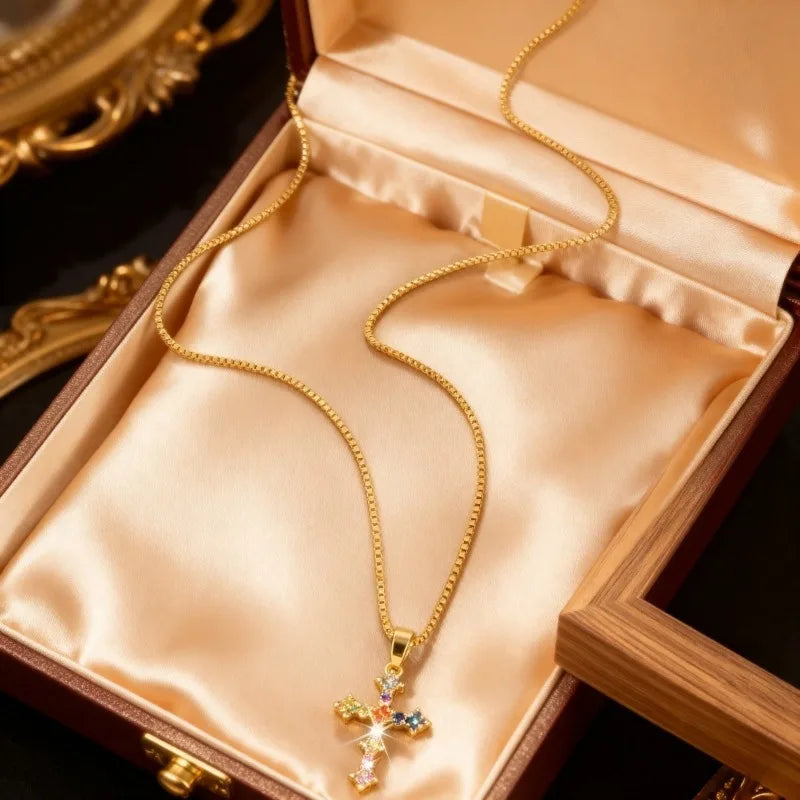Cross necklace for fashion-forward ladies