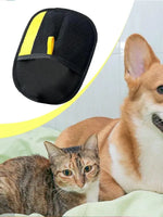 Pet Hair Removal Tool Reusable Static Removal Gloves Pet Grooming Gloves, Hair Remover Brush, Supplies for Cats Dogs