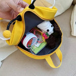 Kids Stuff  Cute Bee Style Backpack Kids School Bag Fashion Anti-loss Large Capacity Handbag.