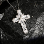 Cross Pendant Necklaces Classical Sparkling CZ Cross Necklace Jewelry Festival Party Daily Gifts For Men