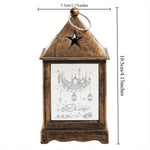 2pcs Moroccan Ramadan Ornaments, Middle Eastern Candle Lanterns