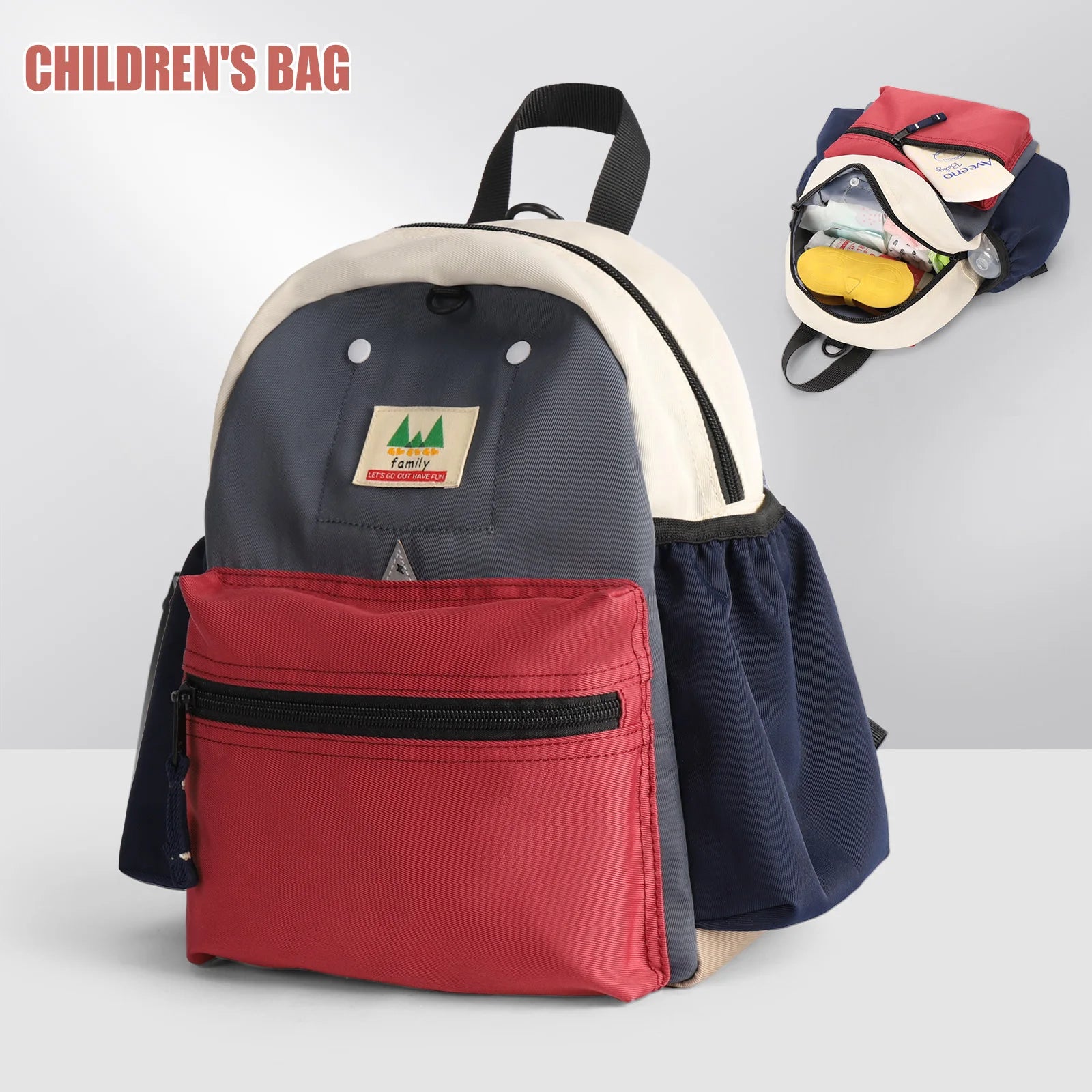 Children's Backpack, Preschool Backpack For Kids Girl Unisex Kids School Backpack for Kids 3-6 Years.