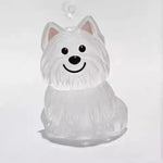 Pet Hair Memorial Resin Storage Capsule Creative Cat/Dog Hair Pendant Unique Keychain Novel Trendy Souvenir Car Decorate Gift
