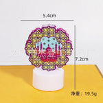 Eid Mubarak Candle Light Ramadan Decoration for Home Ornaments Eid Al-Fitr Kareem Festival Islamic Muslim Party Decor