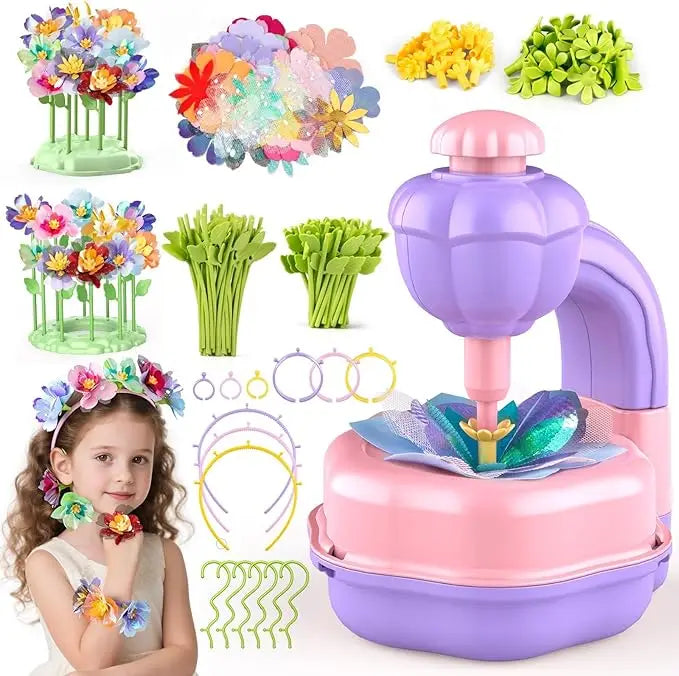 Girls Toys Fabric Flower Bouquets Craft Kits