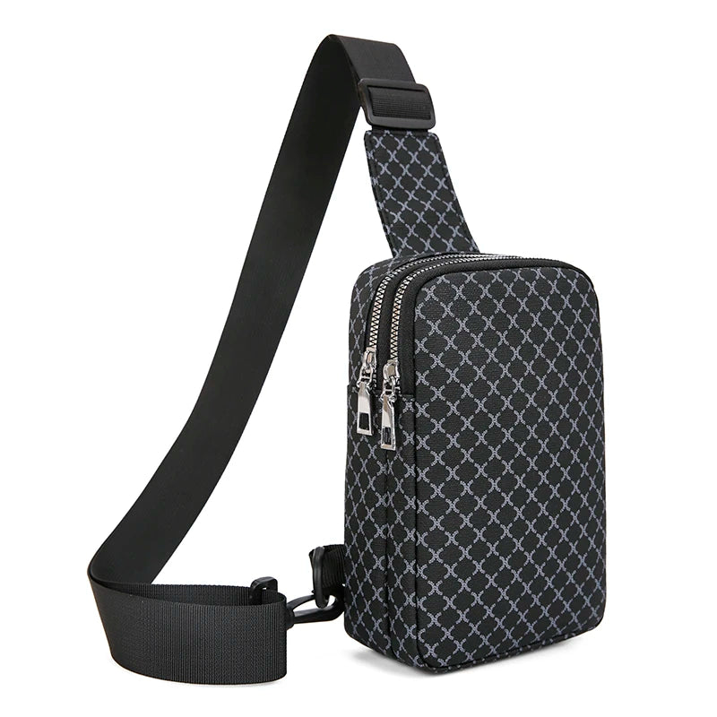 Trendy Cycling Chest Bag for Men Fashion Lightweight Sports Bag for Outdoor Hiking.